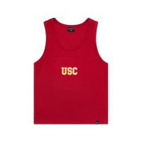 USC Trojans Women's Hype and Vice Cardinal Cropped Tank